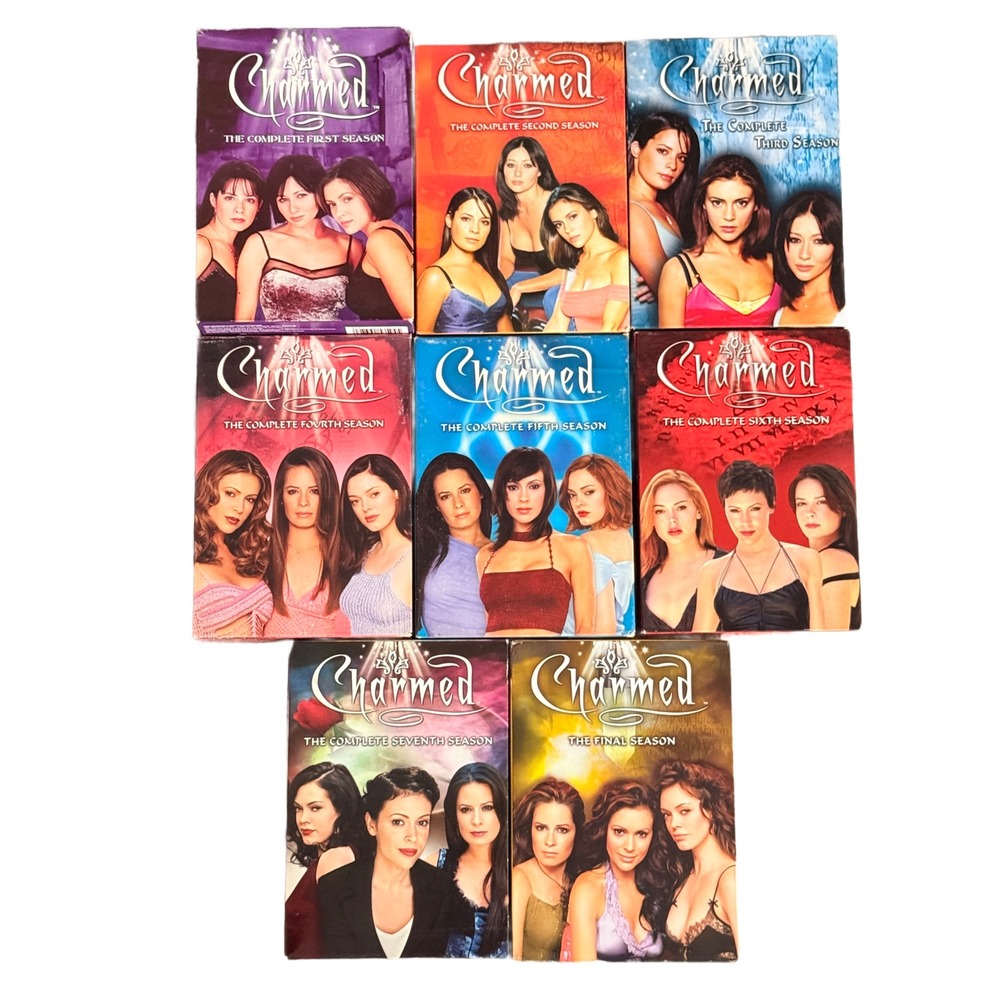 Charmed The Complete Series DVD Box Set Seasons 1-8 Bundle Alyssa Milano McGowan
